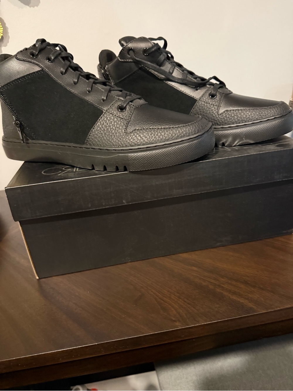 Creative Recreation Men's Black High-Top Sneakers